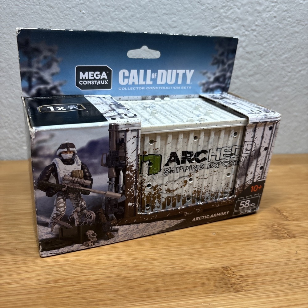 Mega Construx Call Of Duty Arctic Armory Collector Construction Set 2018 Sealed